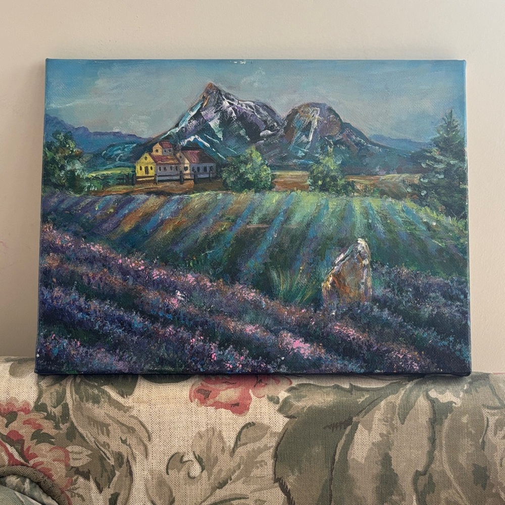 Mountain Landscape Canvas Art